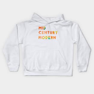 Mid Century Modern Kids Hoodie